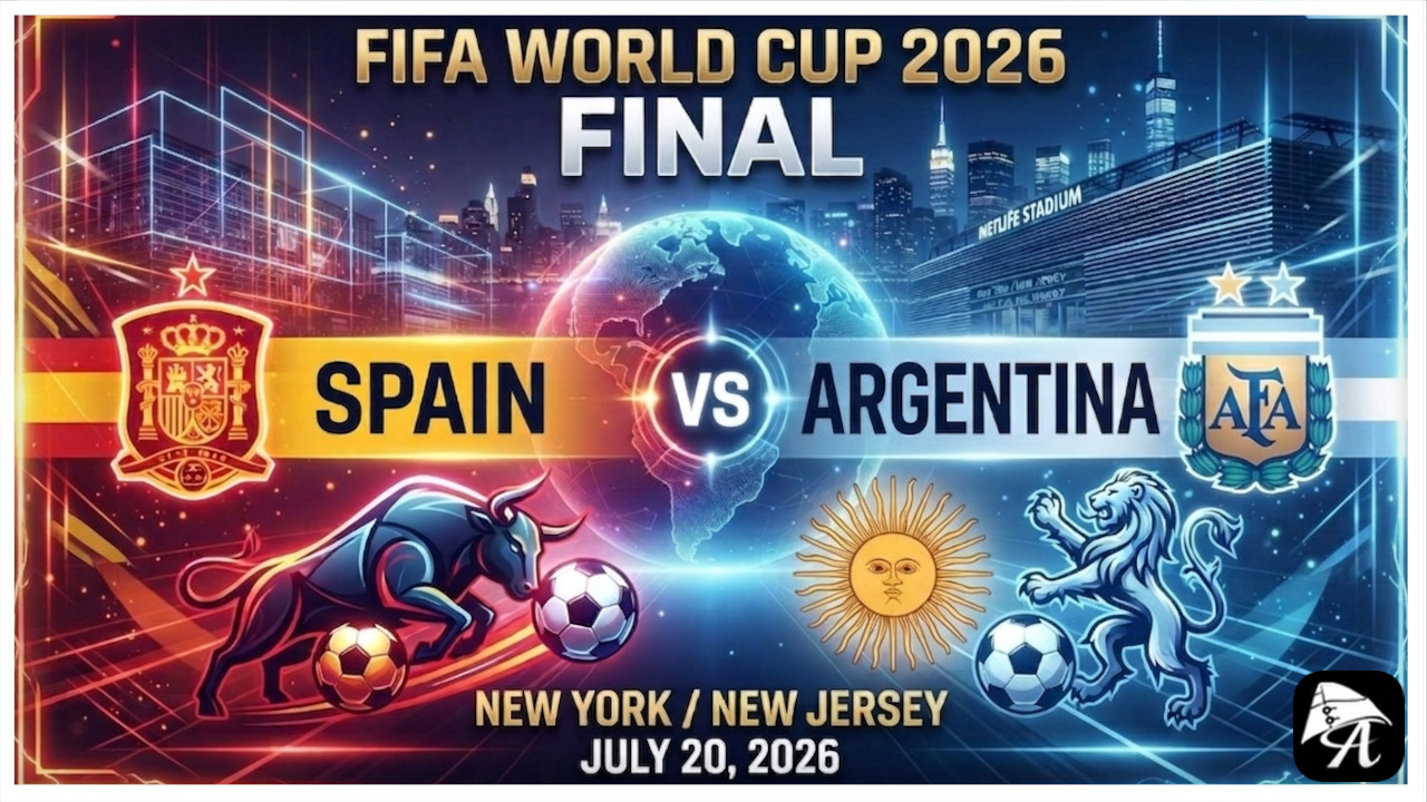 FIFA World Cup 2026 Final: स्पेन बनाम अर्जेंटीना महामुकाबला - भारत में कब और कहां देखें लाइव