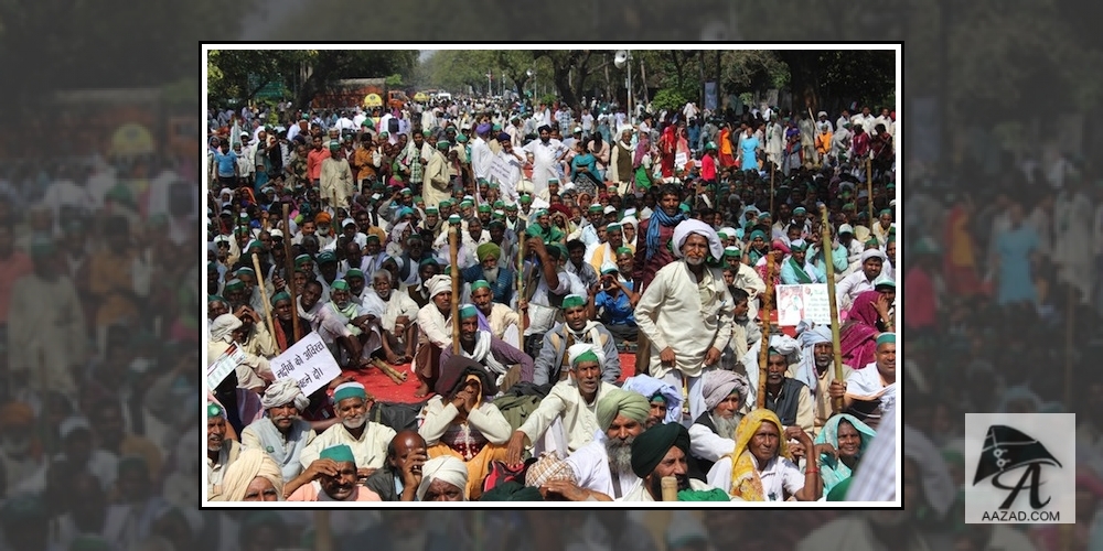 Kisan-Mazdoor Sangharsh rally