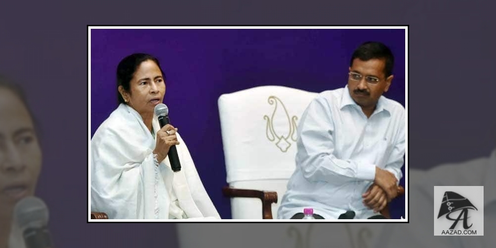 Arvind Kejriwal and Mamata Banerjee