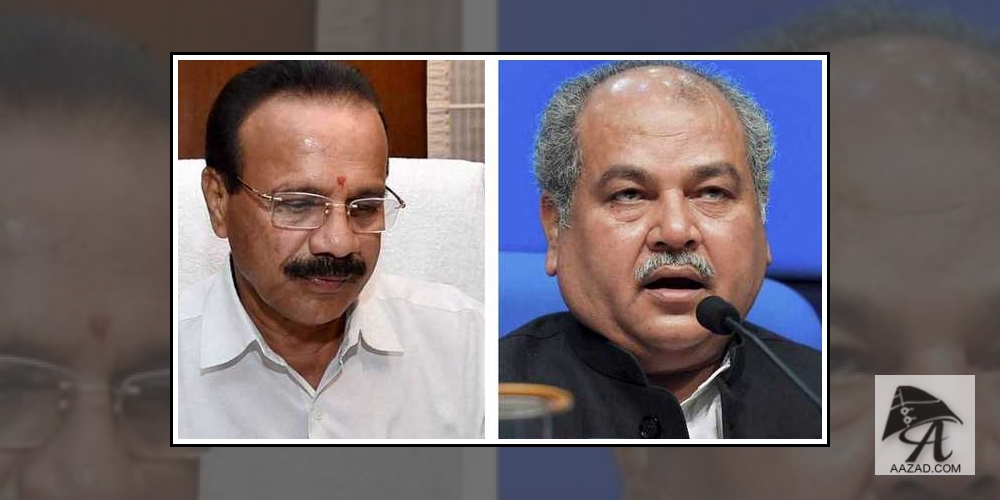 Sadanand Gowda And Narendra Singh Tomar