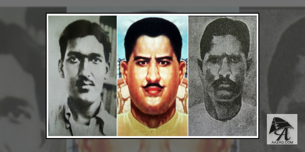 Ashfaqulla Khan, Ram Prasad Bismil, Roshan Singh