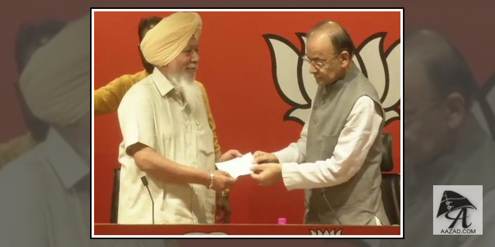 Harinder Singh Khalsa and Arun Jaitley