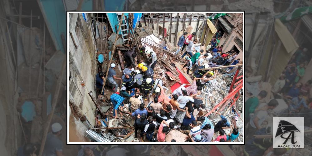 Building Collapsed in Dongri