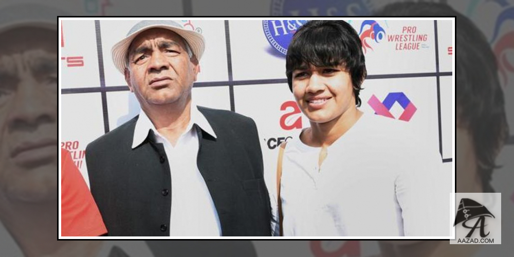 Mahavir Singh Phogat and Babit Phogat