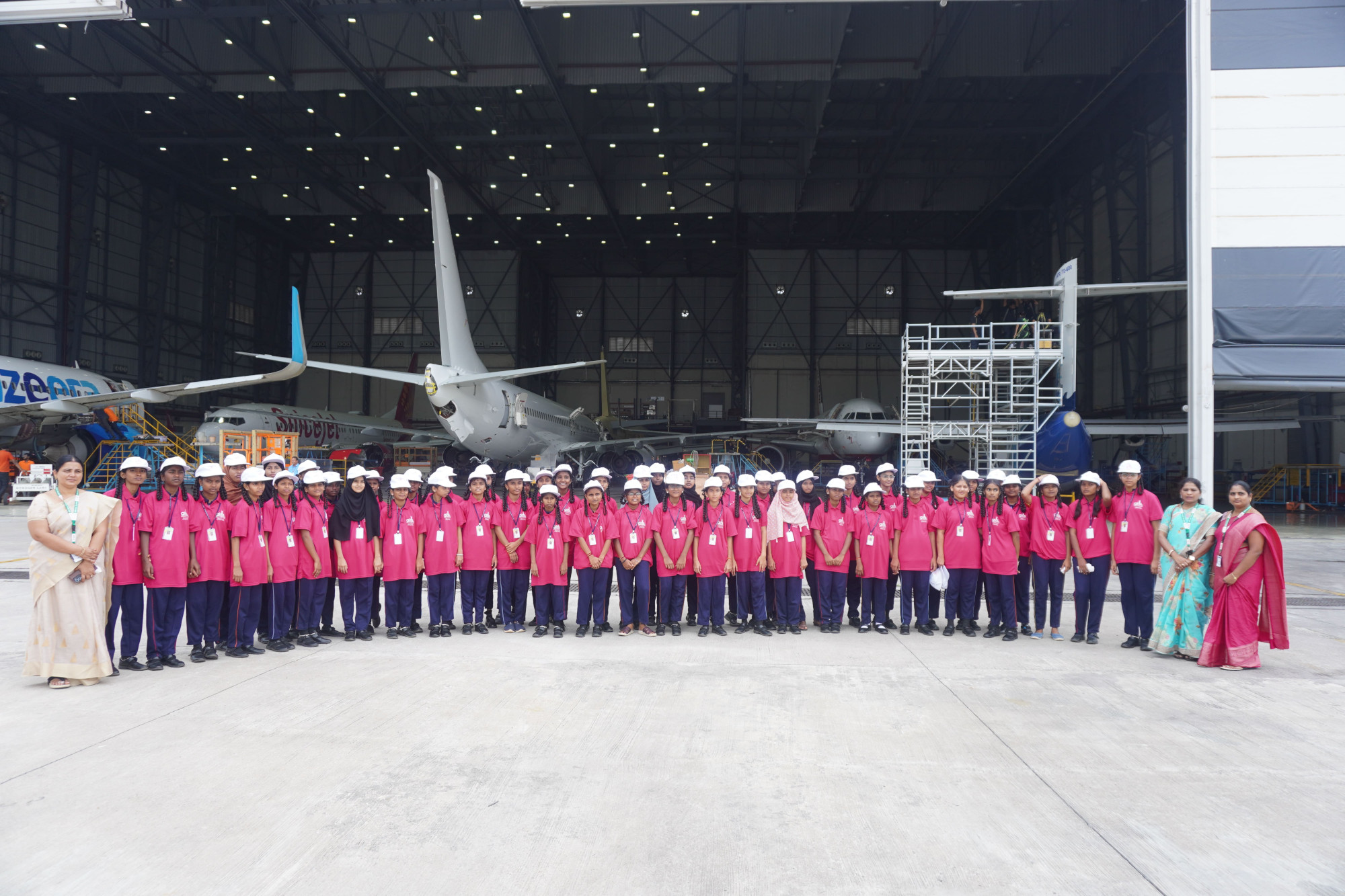 Girls at MRO Hyderabad