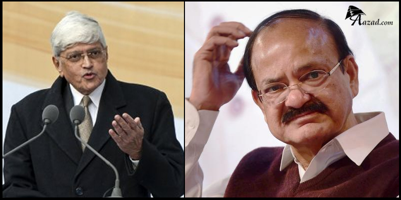 Gopal Krishna Gandhi and Venkaiah Naidu