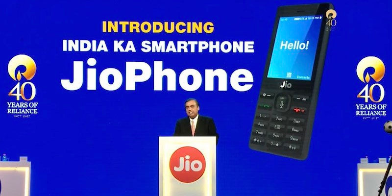 Free Reliance Jio 4G phone