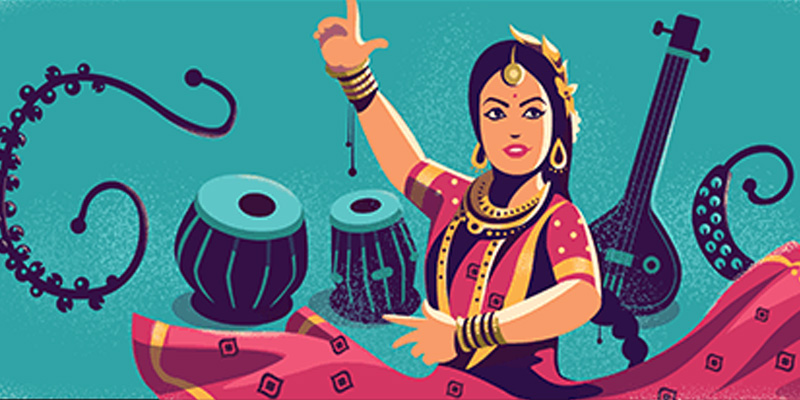 Google Doodle For Kathak Dancer Sitara Devi