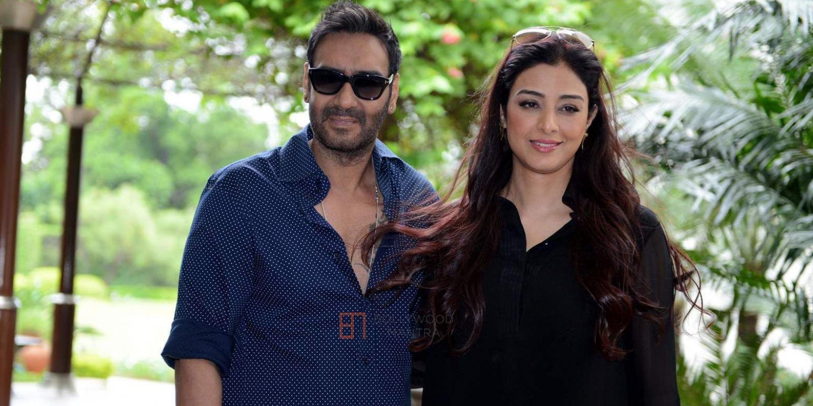 Ajay Devgan and Tabu