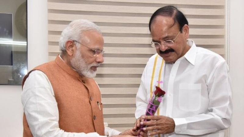 Naidu with PM