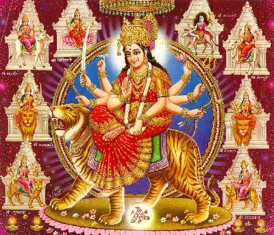 नवरात्री में माँ दुर्गा की पूजा और कलश स्थापना करने की विधि