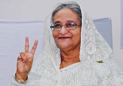 बांग्लादेश : शेक हसीना की पार्टी को भारी बहुमत से मिली जीत, चौथी बार बनेंगी प्रधान मंत्री